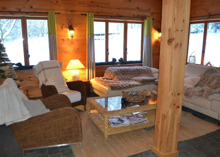 בקתה Les Grosses Pierres ספא